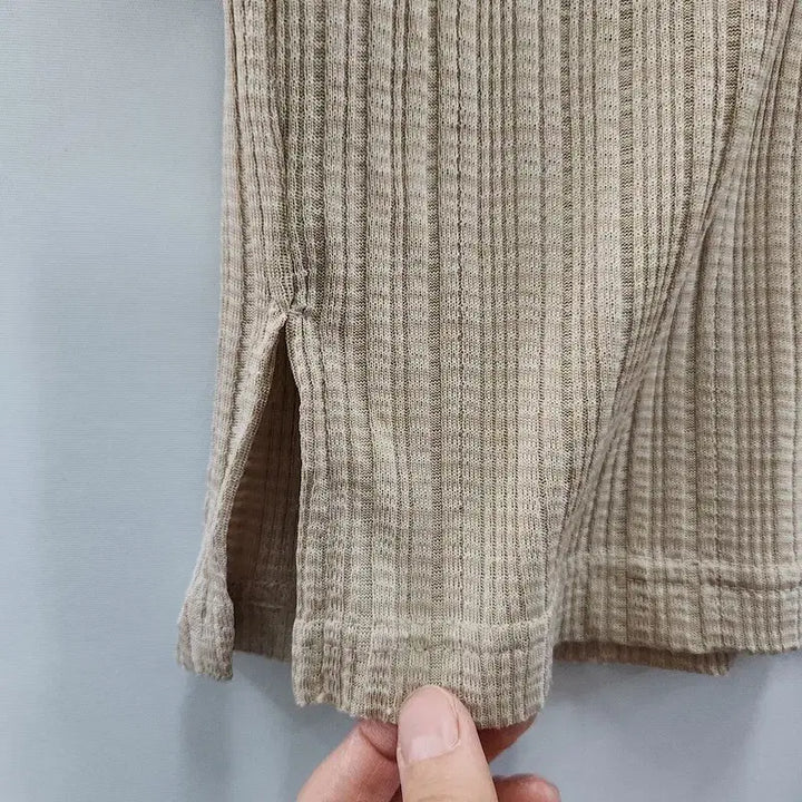 [BUNJANG] Vintage Cottage Stripe Cubic Sleeve Top / 빈티지 모리걸 코티지 입체스트라이프 큐빅 슬리브