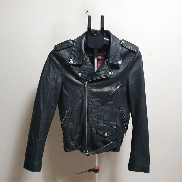 [BUNJANG] Casual Leather Jacket / 캐주얼소가죽점퍼/자켓/90