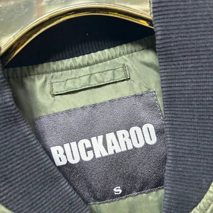 [BUNJANG] BUCKAROO Khaki Bomber Jacket S / BUCKAROO 카키색 봄버 자켓 S