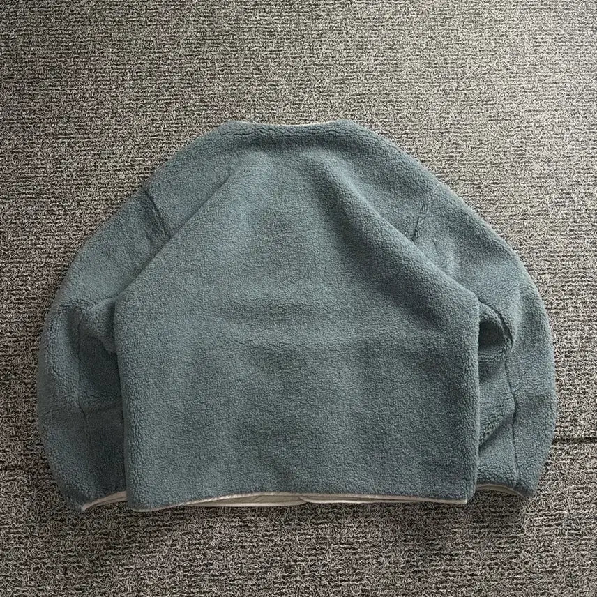 [BUNJANG] Covernat Quilted Reversible Sherpa Jacket - L / 커버낫 차이나 넥 킐티드 리버시블 쉐르파 자켓 3407