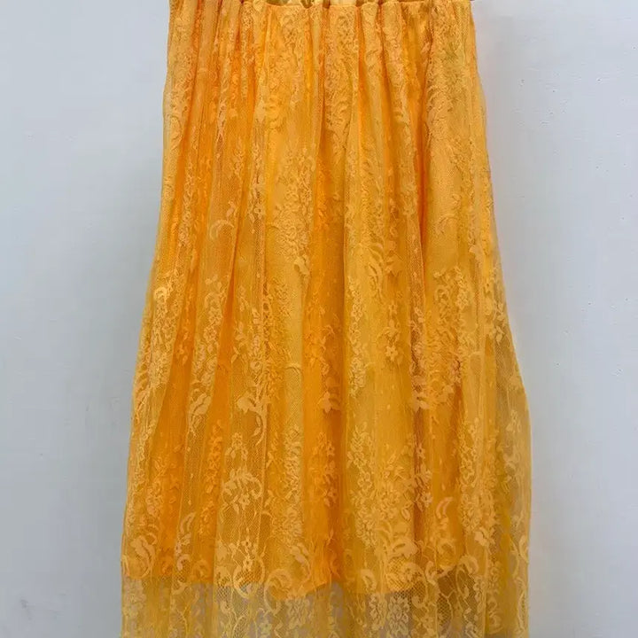 [BUNJANG] Glee Ful Floral Lace Tiered Skirt / 일본빈티지 플로럴 레이스 샤스커트 치마
