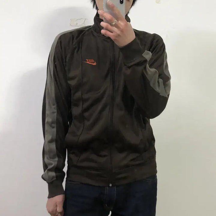 [BUNJANG] Nike Dark Brown Jersey / 2000s 나이키 다크브라운 져지
