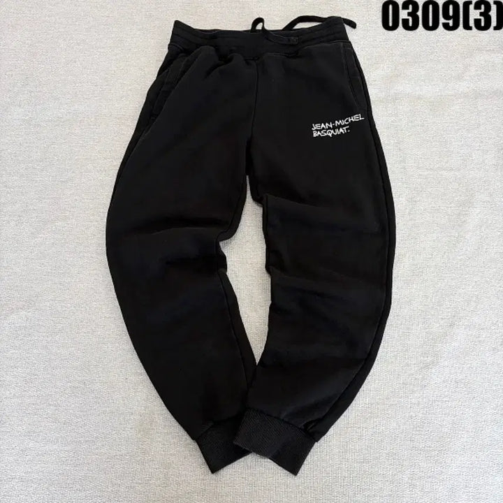 [BUNJANG] 80s Basquiat Black Training Jogger Pants / 80 바스키아 검정색 트레이닝 바지 조거 팬츠 0309(3)