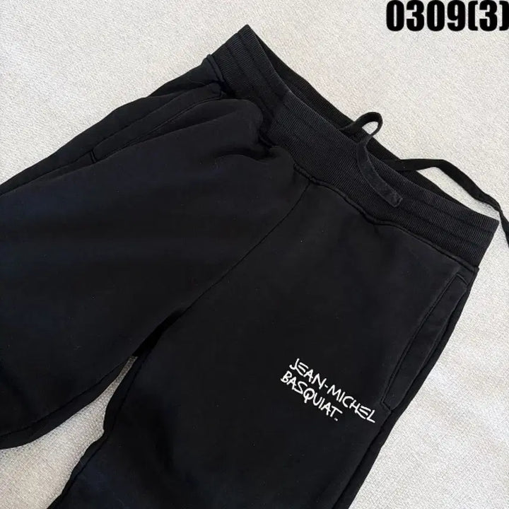 [BUNJANG] 80s Basquiat Black Training Jogger Pants / 80 바스키아 검정색 트레이닝 바지 조거 팬츠 0309(3)