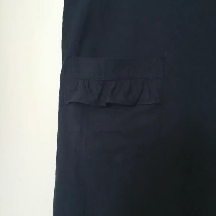 [BUNJANG] Ruffle Detail Apron Dress / 러플 디테일 에이프런 원피스
