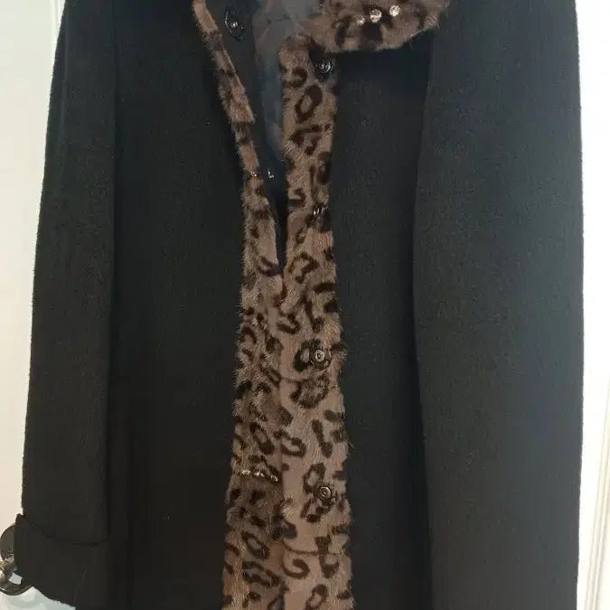 [BUNJANG] Mink Alpaca Handmade Coat (Size 100) / 밍크 알파카 핸드메이드 100사이즈