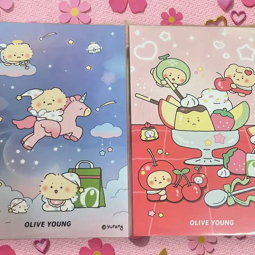 [BUNJANG] Olive Young Mang-Gom Character Goods / 올리브영 망곰이 망곰엽서 및 망곰조각 개별 판매