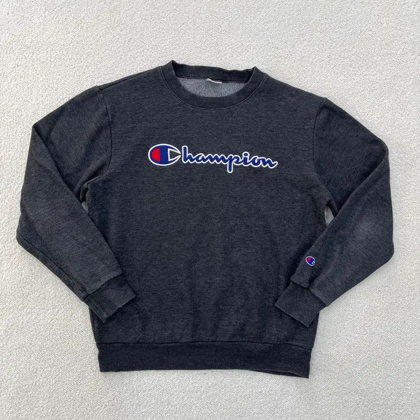 [BUNJANG] F Champion Big Logo Long Sleeve Sweatshirt / F 챔피온 빅로고 긴팔 맨투맨 0304M