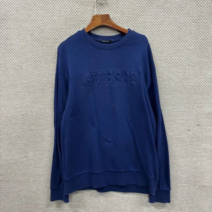 [SOLD OUT] 게스 캐주얼 무지 맨투맨 M M13288