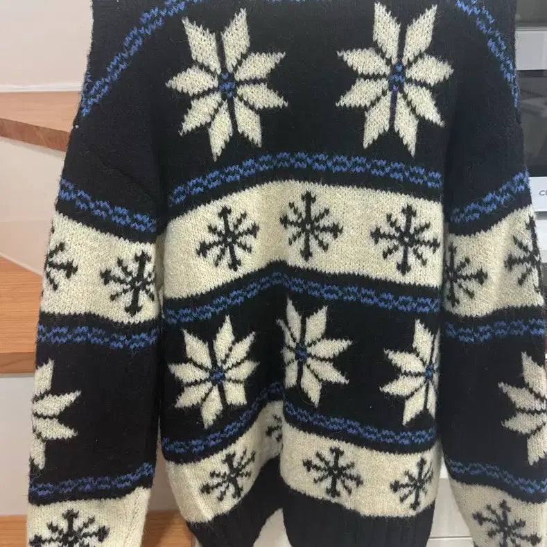 [SOLD OUT] 그린버터 코위찬 가디건 눈꽃 가디건 알파카
