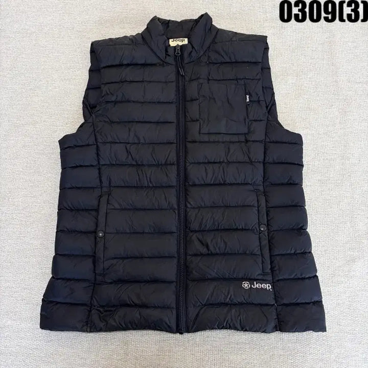 [BUNJANG] Jeep Black Padded Vest / L Jeep 지프 블랙 패딩 조끼 베스트 0309(3)