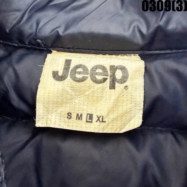 [BUNJANG] Jeep Black Padded Vest / L Jeep 지프 블랙 패딩 조끼 베스트 0309(3)