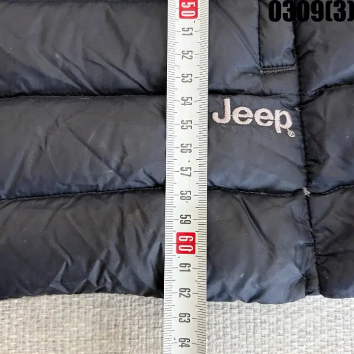 [BUNJANG] Jeep Black Padded Vest / L Jeep 지프 블랙 패딩 조끼 베스트 0309(3)