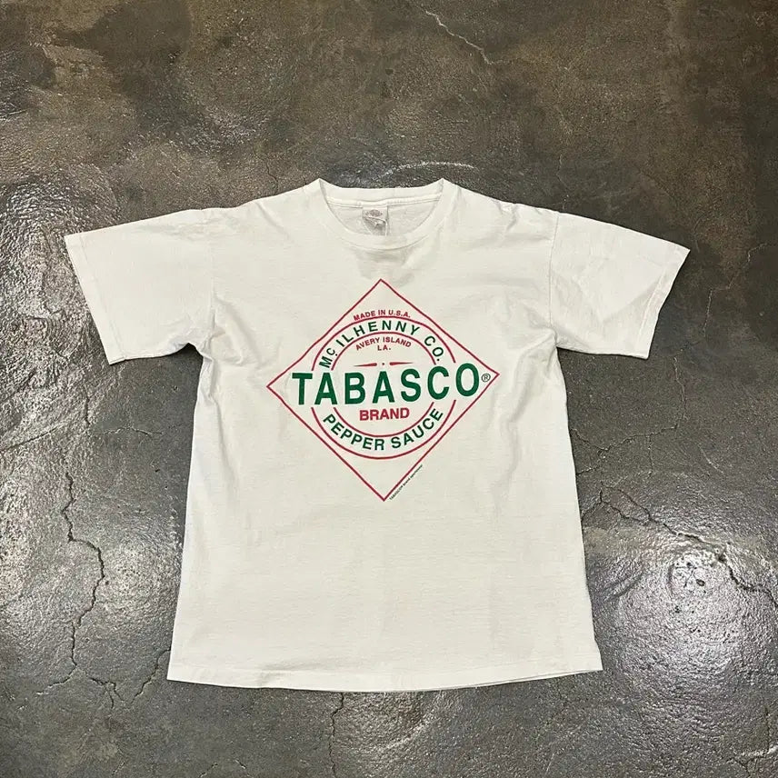 [SOLD OUT] 90s made in USA TABASCO 타바스코 오리지널 반팔티