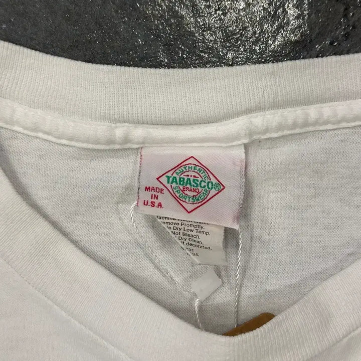 [SOLD OUT] 90s made in USA TABASCO 타바스코 오리지널 반팔티