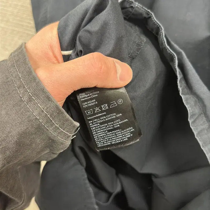 [BUNJANG] H&amp;M Casual Big Pocket Oversized Shirt / 에이치앤엠 캐주얼 빅포켓 오버핏 셔츠 L M13246