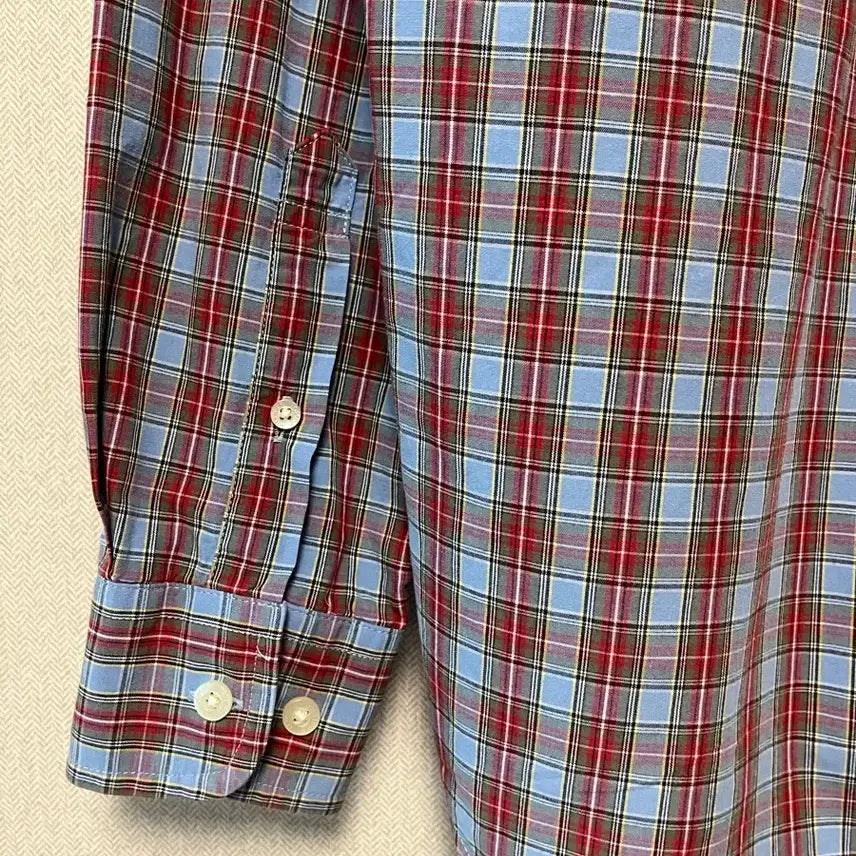 [BUNJANG] Tommy Hilfiger Cotton Long Sleeve Shirt / 100 타미힐피거 코튼 긴팔셔츠