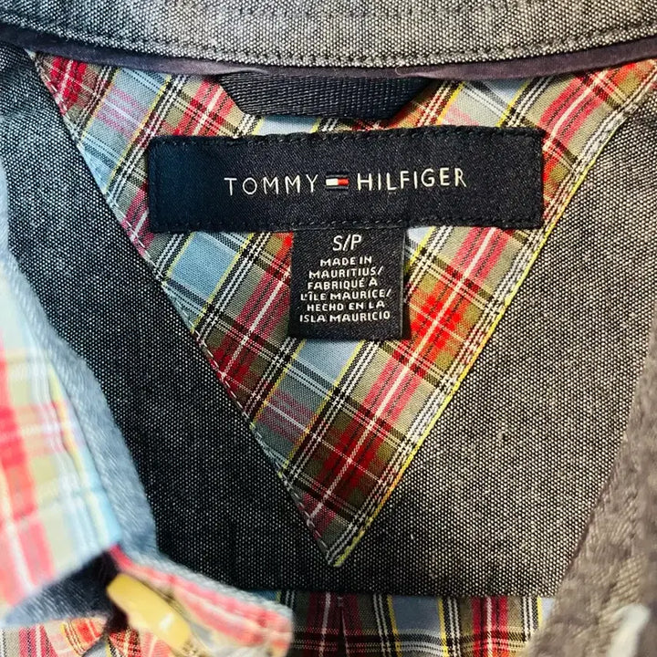 [BUNJANG] Tommy Hilfiger Cotton Long Sleeve Shirt / 100 타미힐피거 코튼 긴팔셔츠