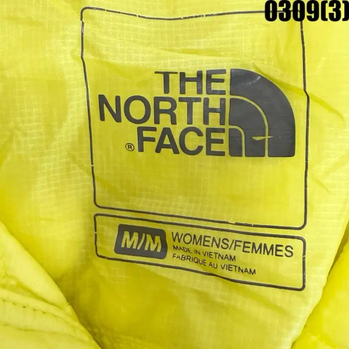 [BUNJANG] The North Face Yellow Quilted Lightweight Padded Jacket (M) / M 노스페이스 옐로우 퀼팅 경량 패딩 자켓 0309(3)