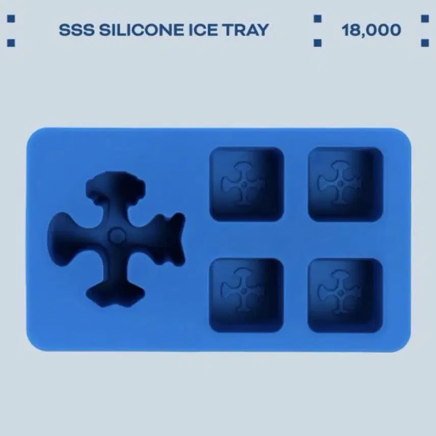 [BUNJANG] Silica Gel Ice Tray / 실리카겔 얼음 트레이 굿즈