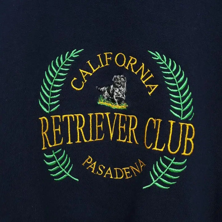 [BUNJANG] Retriever Club Crop Sweatshirt L / 리트리버 클럽 크롭 맨투맨 L_M0484