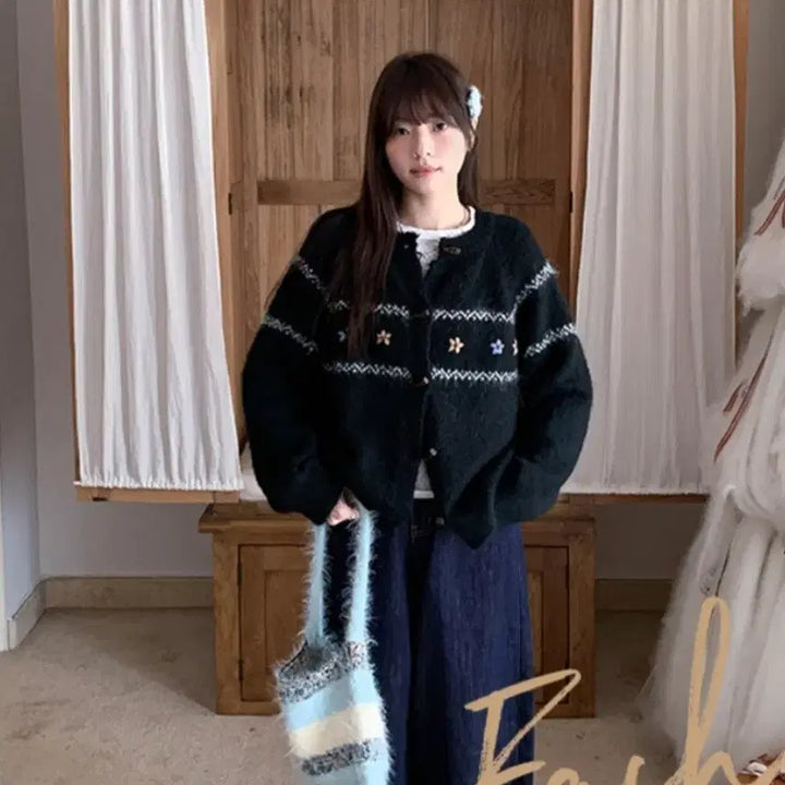 [BUNJANG] Knit Cardigan / (새상품) 니트 가디건