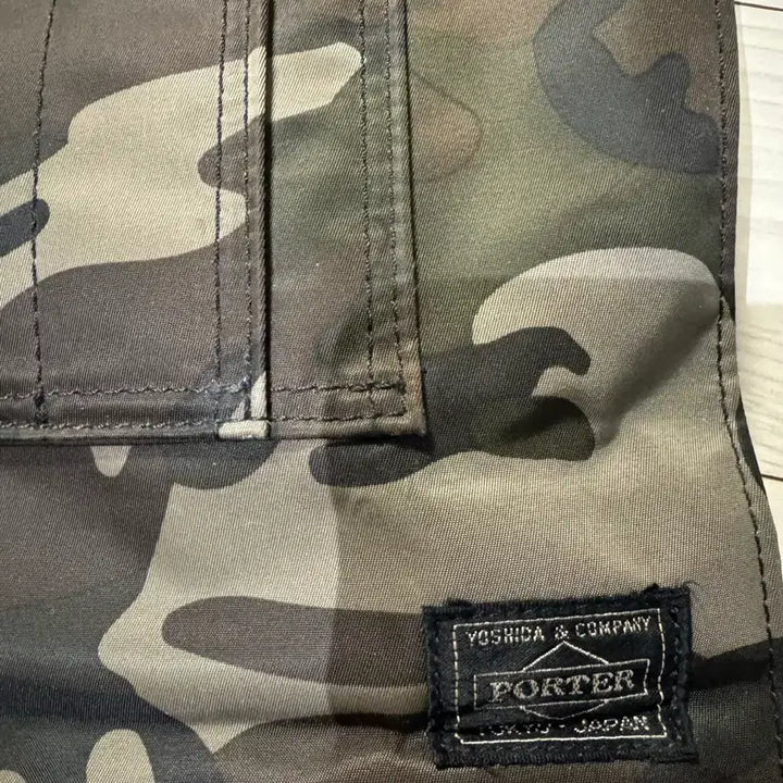 [BUNJANG] Porter x White Mountaineering Camo Helmet Bag / porter X white mountaineering helmet