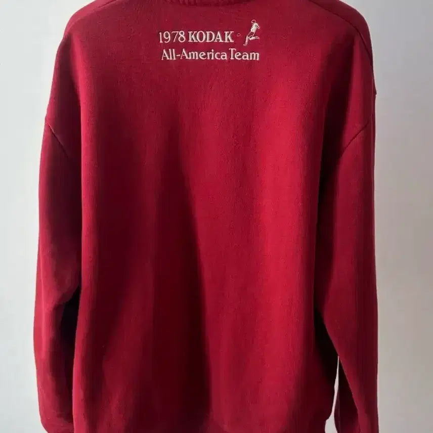 [BUNJANG] Kodak Half-Zip Sweatshirt / 코닥 반집업 맨투맨