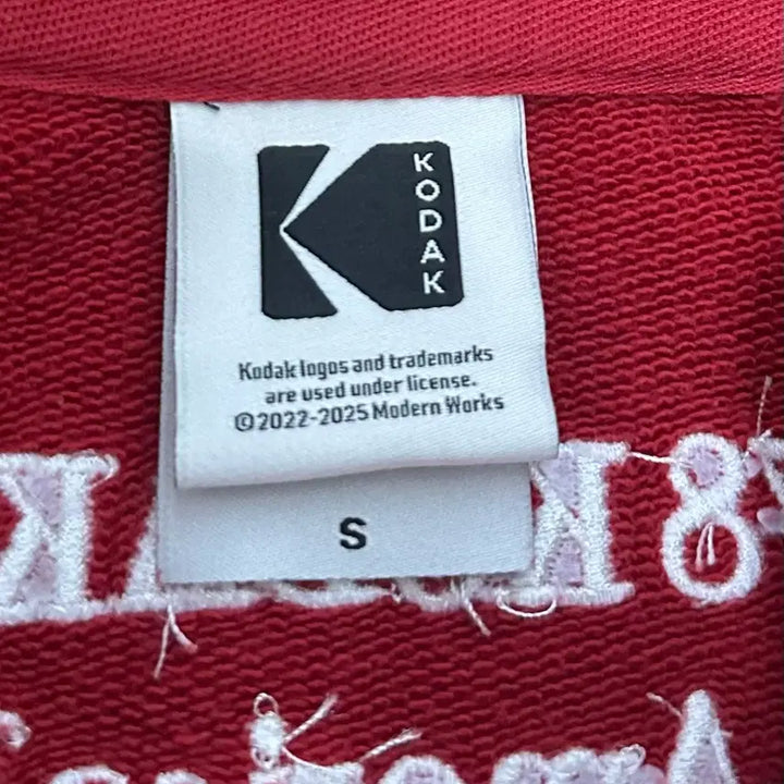 [BUNJANG] Kodak Half-Zip Sweatshirt / 코닥 반집업 맨투맨