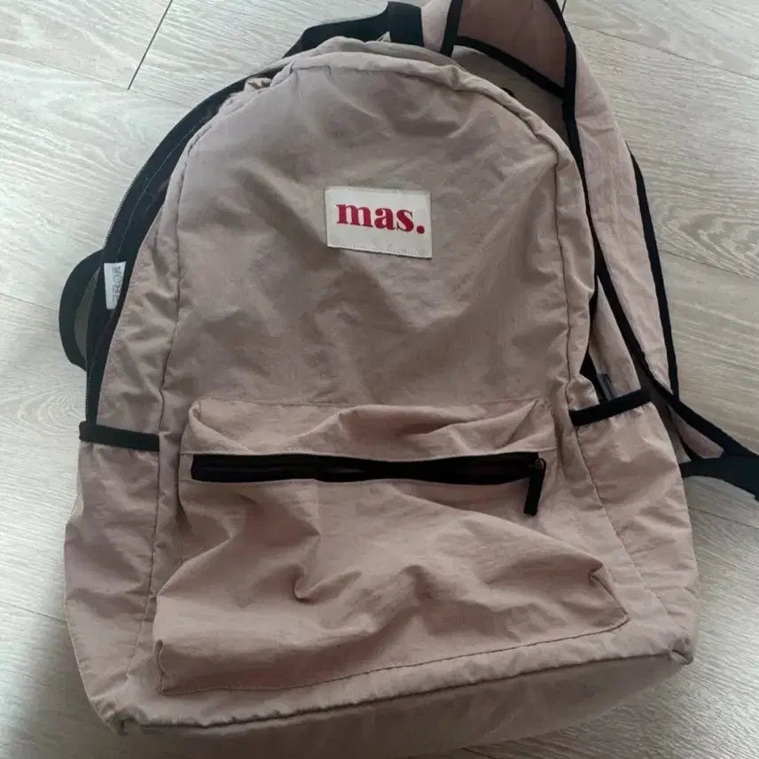 [BUNJANG] Masmarules Pink Backpack / 마스마룰즈 백팩 핑크 백팩 분홍 백팩 딸기우유색 책가방 미소녀 갸루 가방