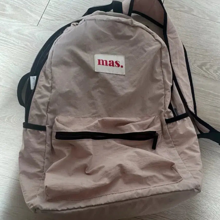 [BUNJANG] Masmarules Pink Backpack / 마스마룰즈 백팩 핑크 백팩 분홍 백팩 딸기우유색 책가방 미소녀 갸루 가방
