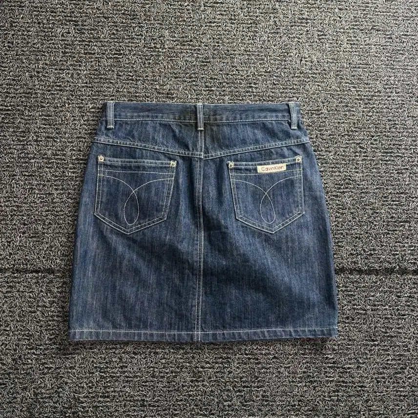 [BUNJANG] Calvin Klein Y2K Denim Mini Skirt / 00s 캘빈클라인 Y2K 아카이브 데님 미니 스커트 3415
