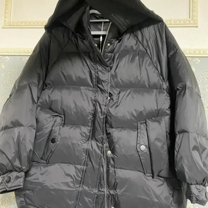 [BUNJANG] Oritaeul Padded Jacket (Black) / 빅사이즈 오리털패딩 66~77~88  블랙