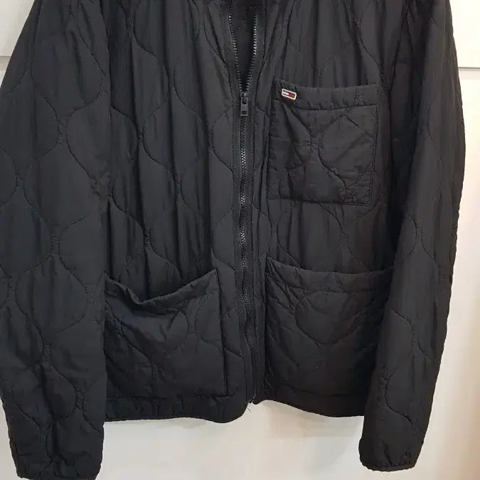 [BUNJANG] Tommy Jeans Quilted Bomber Jacket L / 타미진스 퀼팅 봄버점퍼L