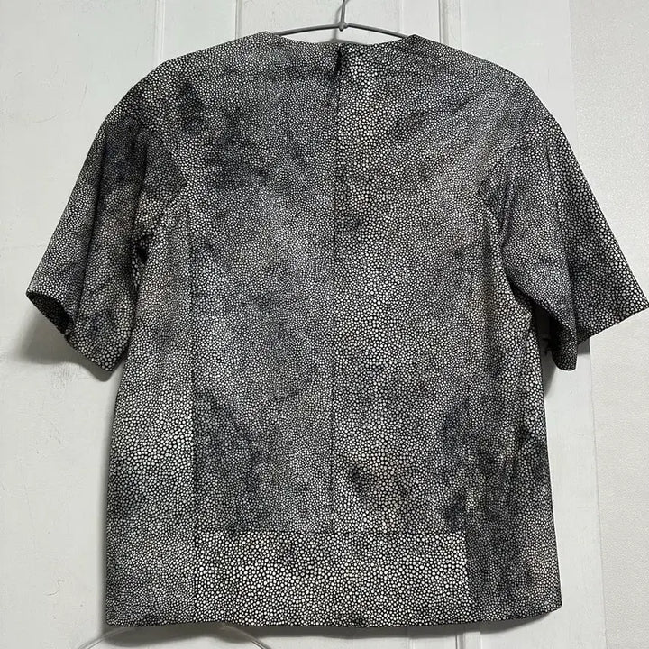 [BUNJANG] MM6 Sheepskin Short Sleeve T-shirt / MM6 쉽스킨 반팔티