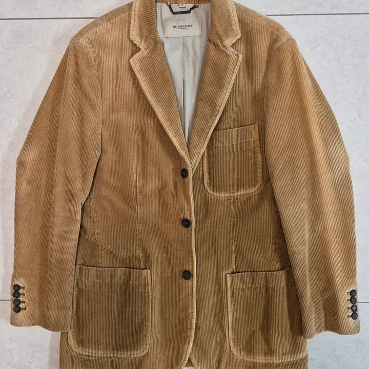 [BUNJANG] Burberry London Corduroy Blazer / BURBERRY 버버리 런던 코듀로이 블레이저