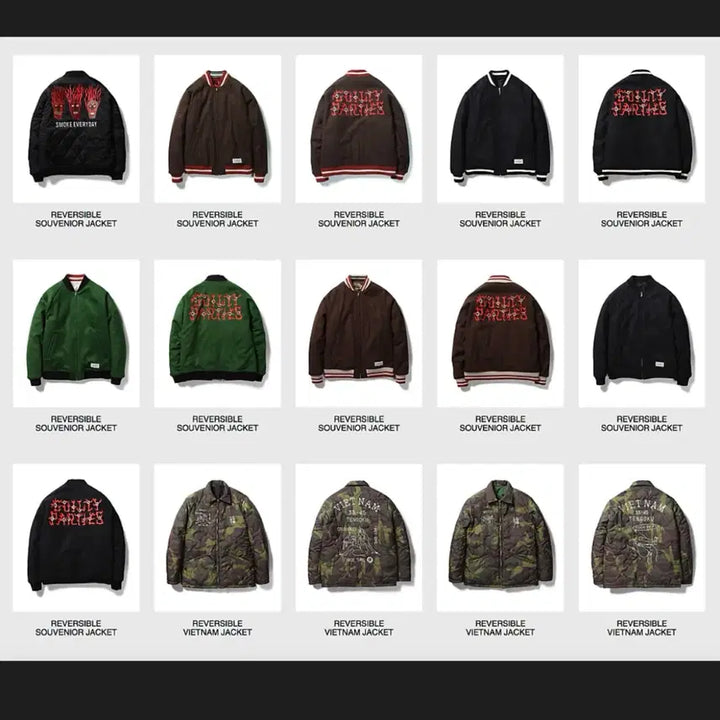 [BUNJANG] Wacko Maria Reversible Souvenir Sukajan Jacket 17FW / 와코마리아 리버시블 수베니어 스카쟌 자켓 17FW