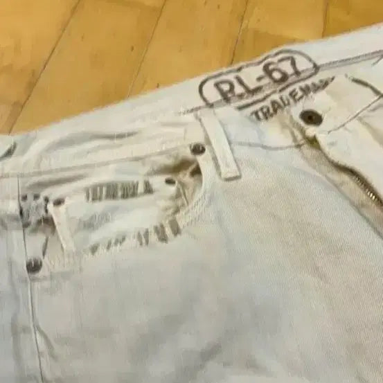 [BUNJANG] Polo Beige Denim Jeans 34 / 폴로 베이지 데님 진 34