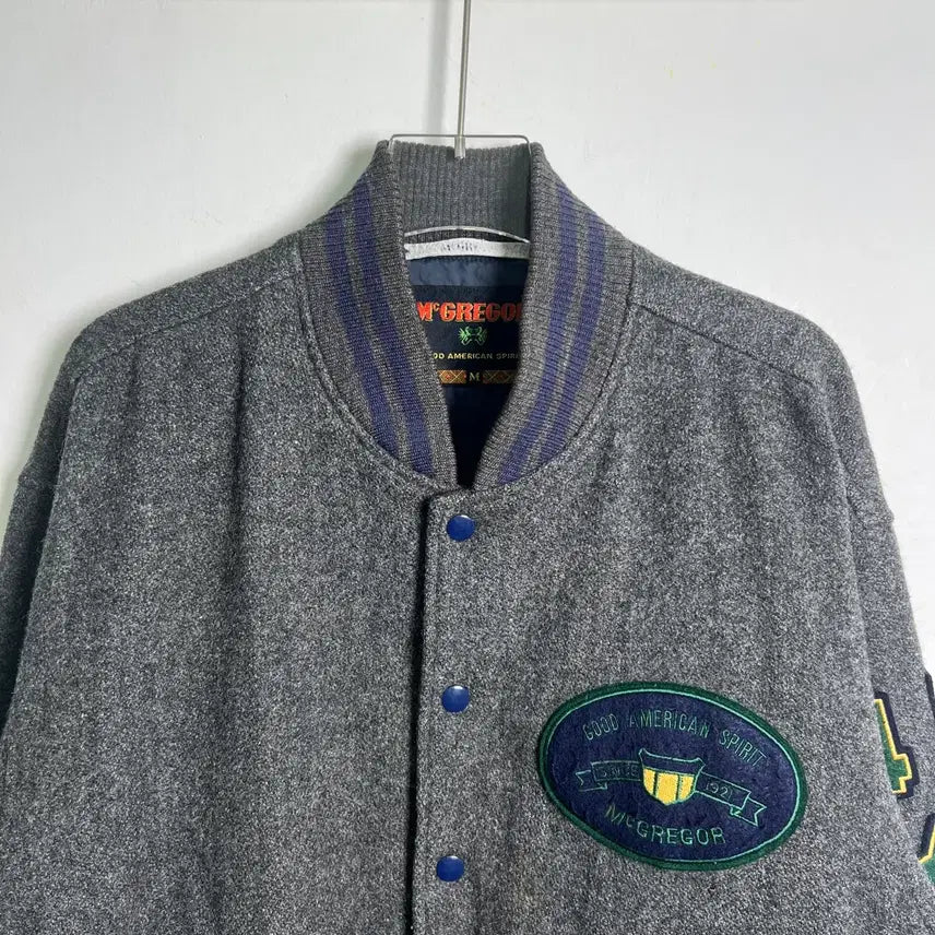[BUNJANG] McGregor Wool Varsity Jacket / 90&