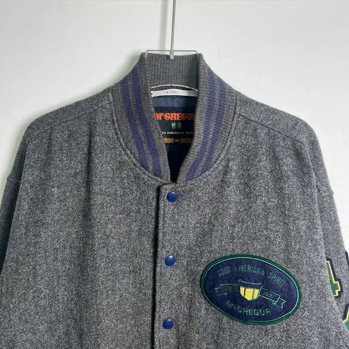 [BUNJANG] McGregor Wool Varsity Jacket / 90&