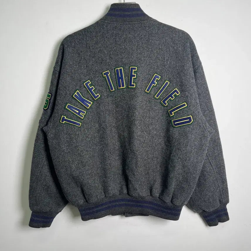 [BUNJANG] McGregor Wool Varsity Jacket / 90&