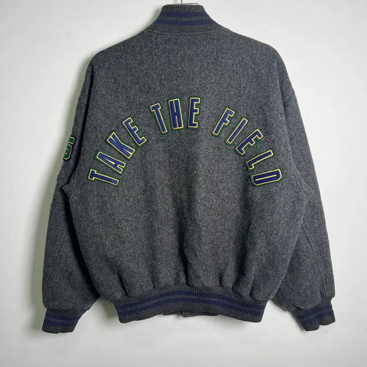 [BUNJANG] McGregor Wool Varsity Jacket / 90&