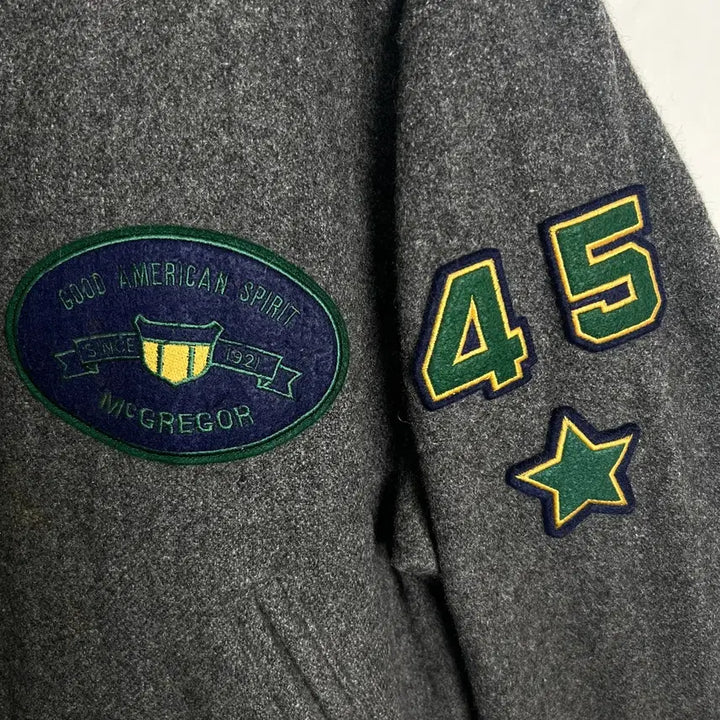 [BUNJANG] McGregor Wool Varsity Jacket / 90&
