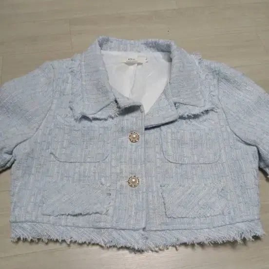 [BUNJANG] Tweed Crop Jacket and Skirt Set / 크롭 트위드 자켓 스커트 셋업 세트(44)