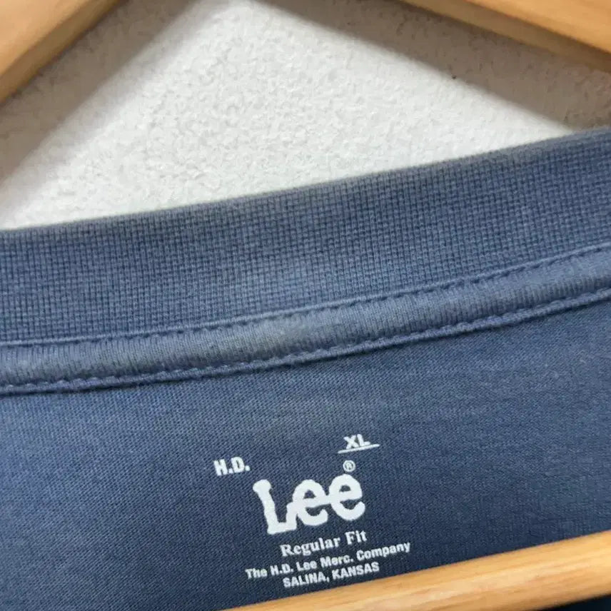 [BUNJANG] Lee Navy XL Short Sleeve T-shirt / Lee 리 반팔 티셔츠 네이비 XL