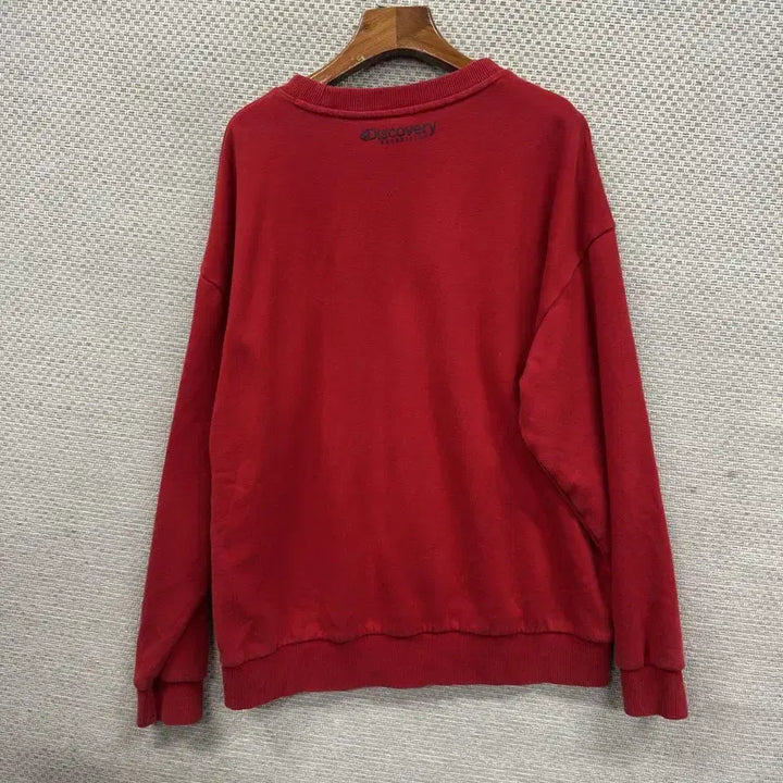 [SOLD OUT] 디스커버리 자수로고 약기모 캐주얼 맨투맨 105 M13266