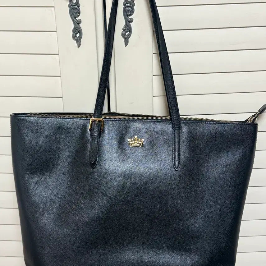 [BUNJANG] J.ESTINA Black Tote Bag / 제이에스티나 블랙 토트백