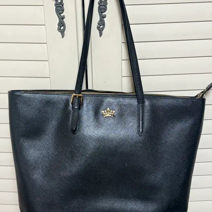 [BUNJANG] J.ESTINA Black Tote Bag / 제이에스티나 블랙 토트백