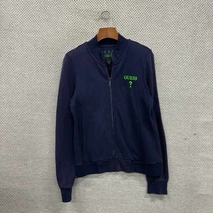 [BUNJANG] Guess Casual Zip-up Jacket / 게스 무지 캐주얼 집업 자켓 S M13242