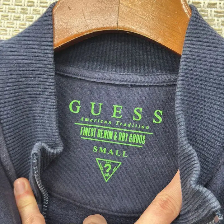 [BUNJANG] Guess Casual Zip-up Jacket / 게스 무지 캐주얼 집업 자켓 S M13242